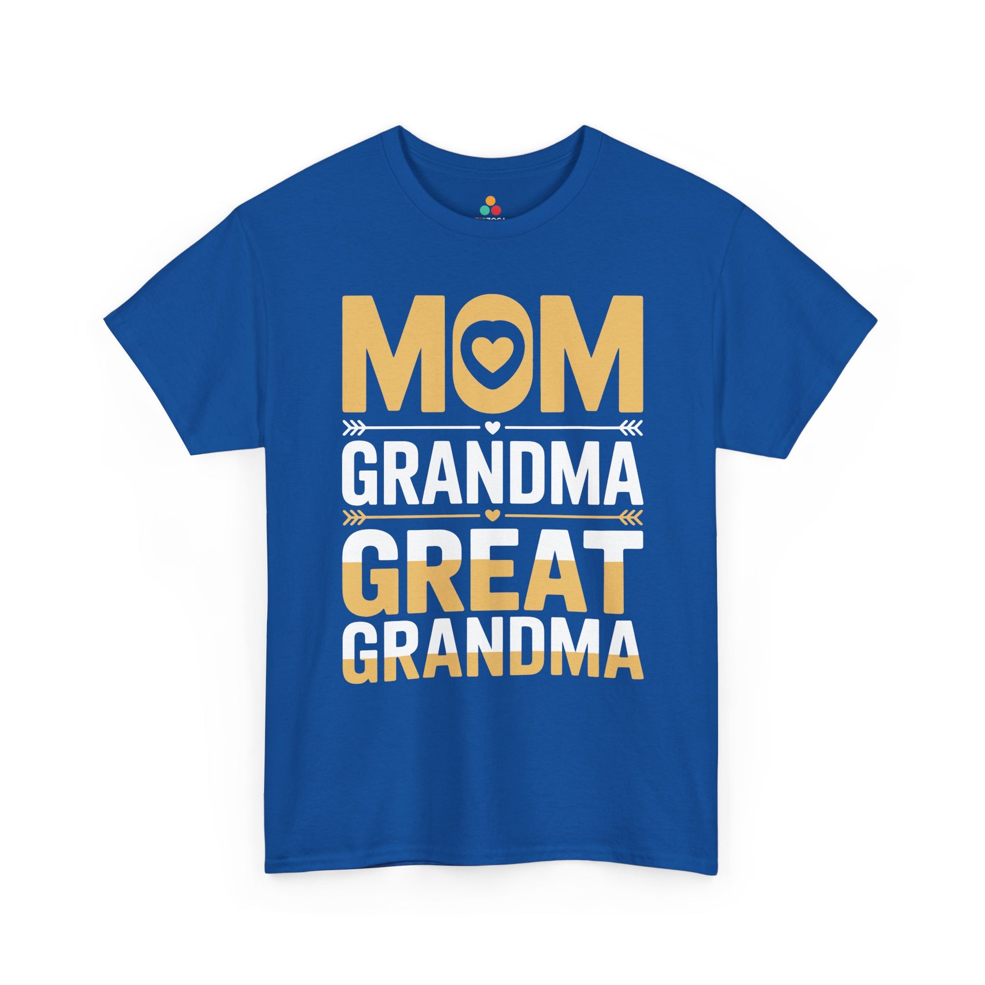 Mom Grandma Great Grandma Women's T-shirt Mother's Day Gift Tee | TEEZOCA 