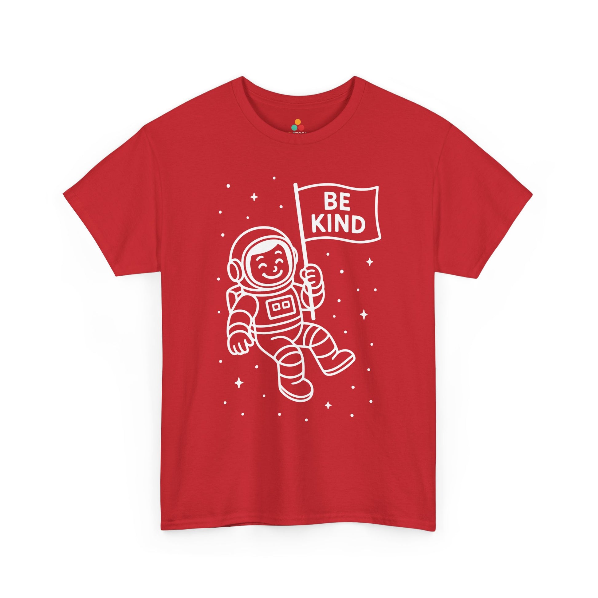Be Kind Astronaut Unisex T-Shirt | Unity Day Kindness Awareness Tee | TEEZOCA 