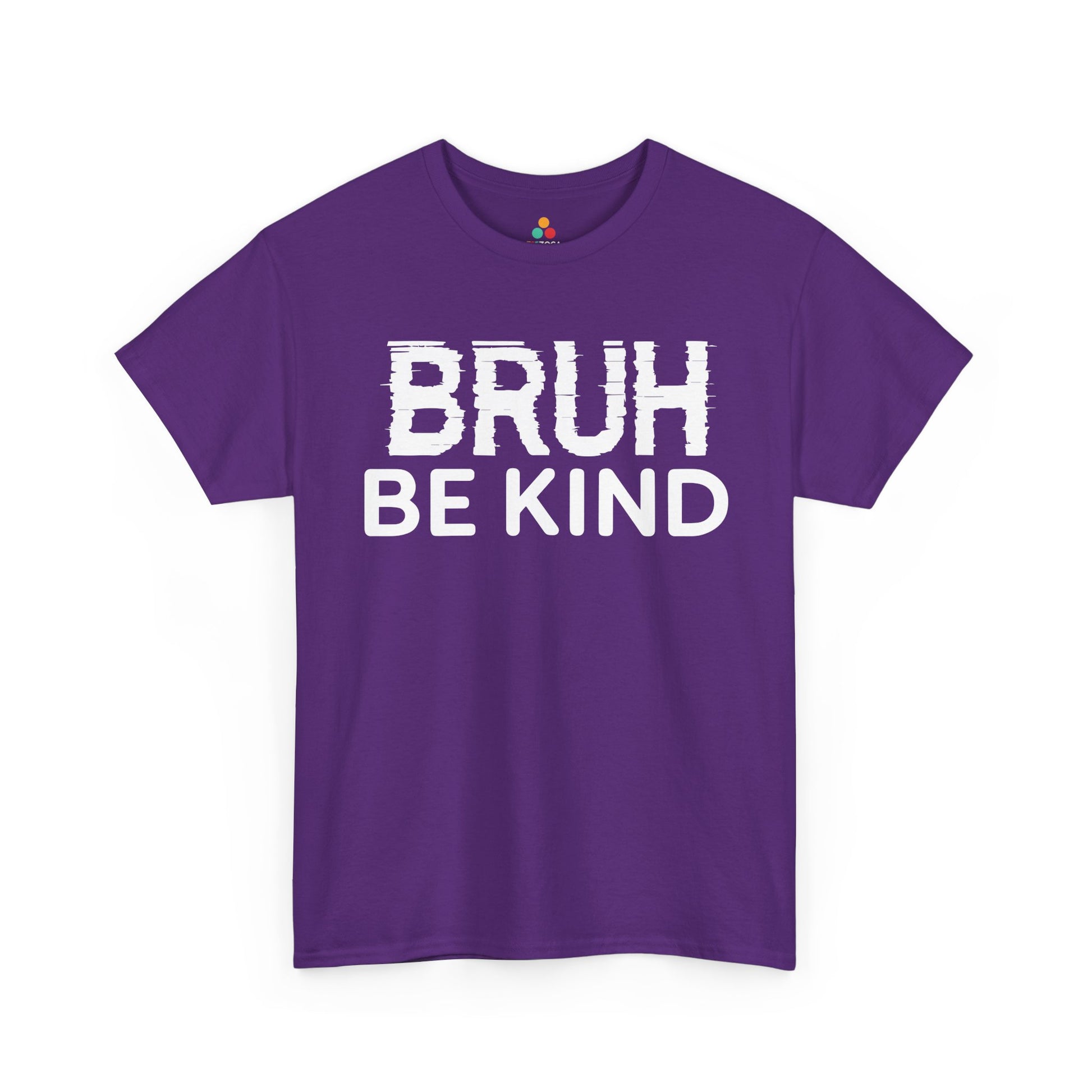 TEEZOCA modern kindness message Unisex T-shirt lifestyle wear Bruh Be Kind Unisex T-shirt for Unity Day Anti-Bullying Awareness | TEEZOCA 