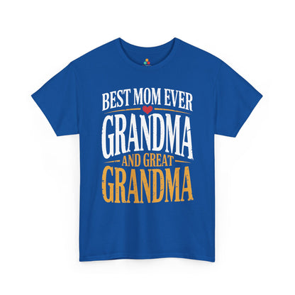 Best Mom Ever Grandma Women's T-shirt Mother's Day Gift for Mom | TEEZOCA 