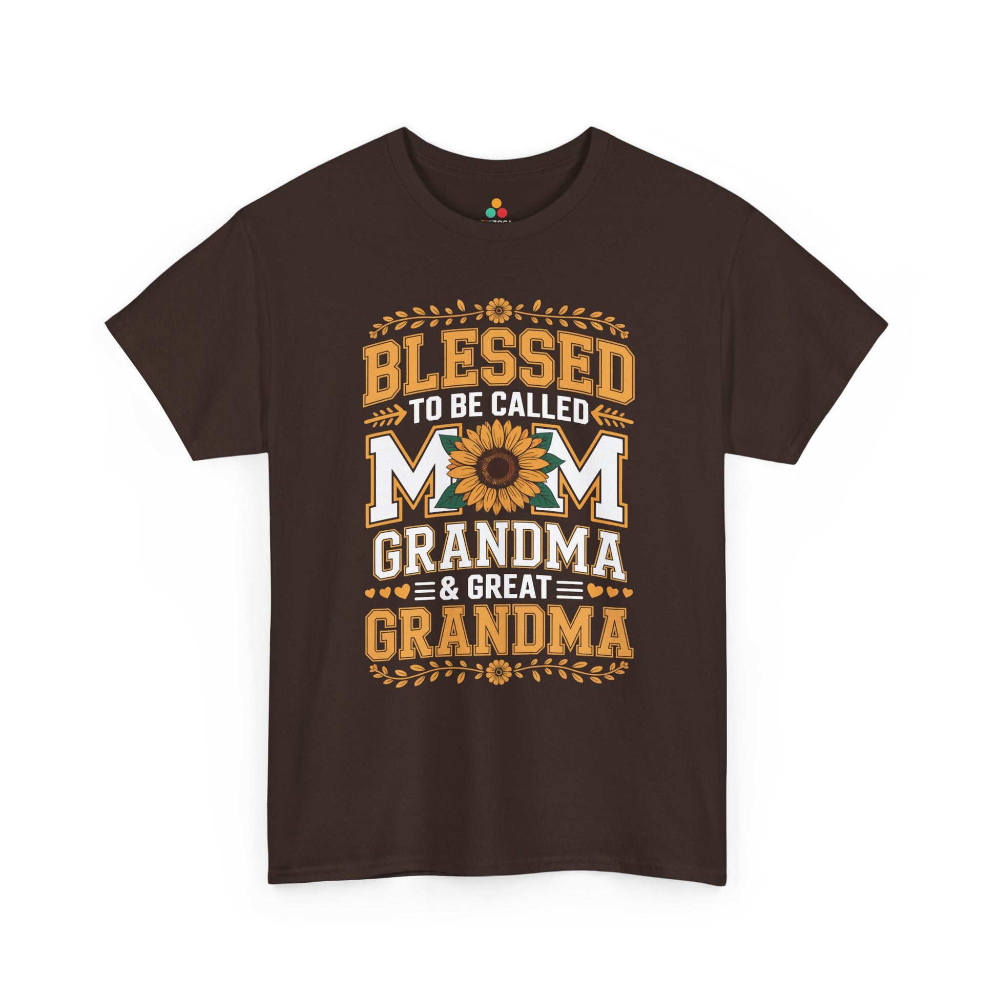 Blessed Mom Grandma Women's T-shirt Mother's Day Gift for Mom | TEEZOCA 