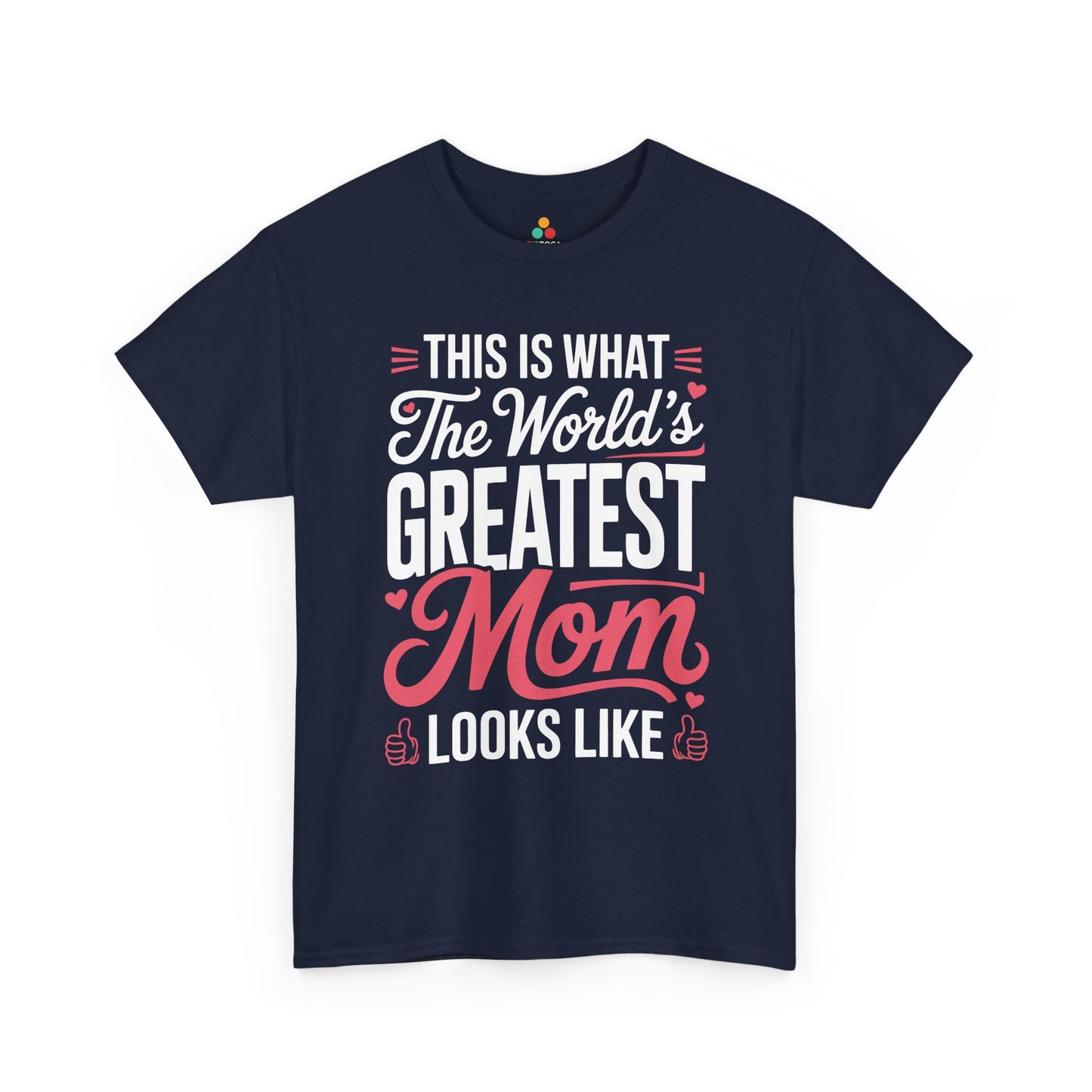 World's Greatest Mom Women's T-shirt Funny Mother's Day Gift | TEEZOCA 