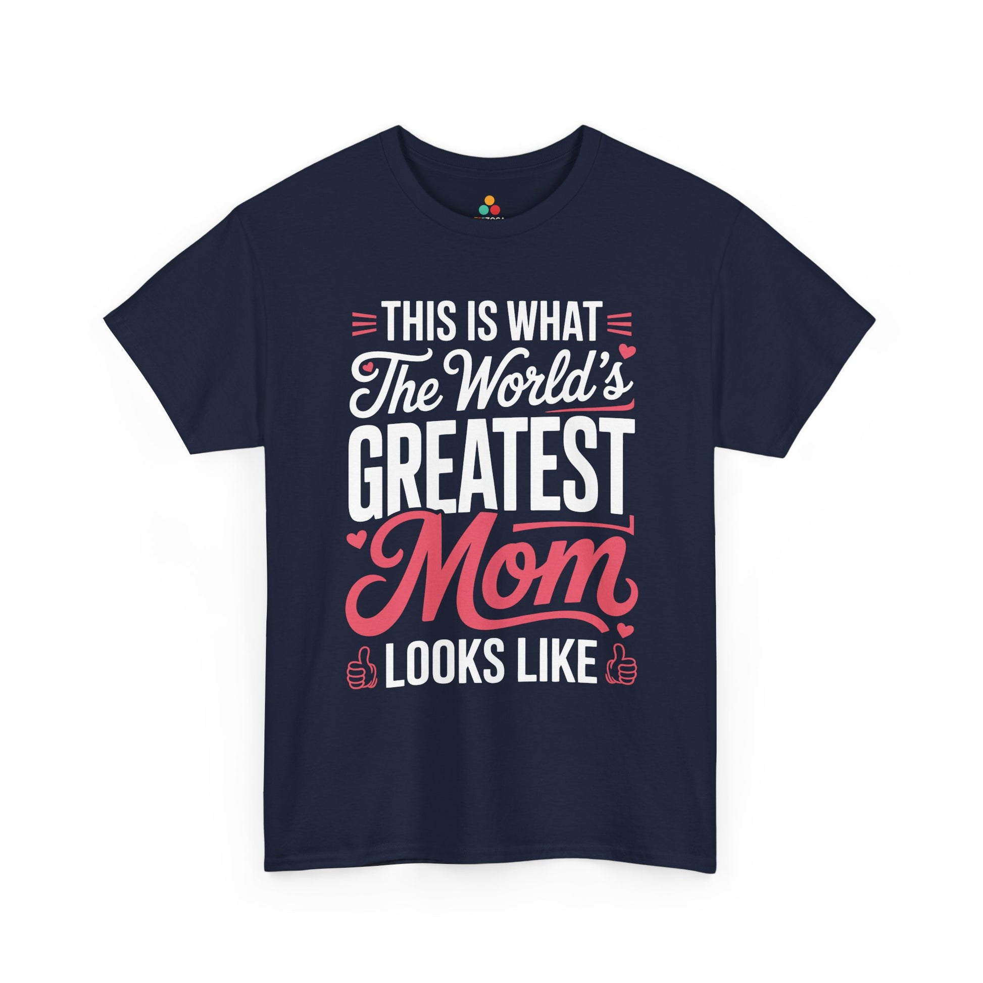 World's Greatest Mom Women's T-shirt Funny Mother's Day Gift | TEEZOCA 