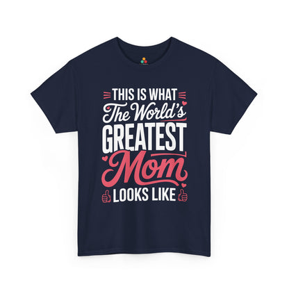 World's Greatest Mom Women's T-shirt Funny Mother's Day Gift | TEEZOCA 