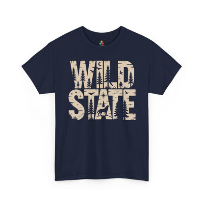 Wild State Forest Graphic Adventure Unisex T-shirt | TEEZOCA 
