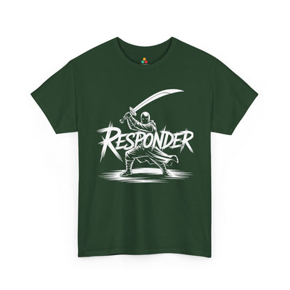 Responder Ninja Warrior Unisex T-shirt – Bold Samurai Street Style | TEEZOCA 