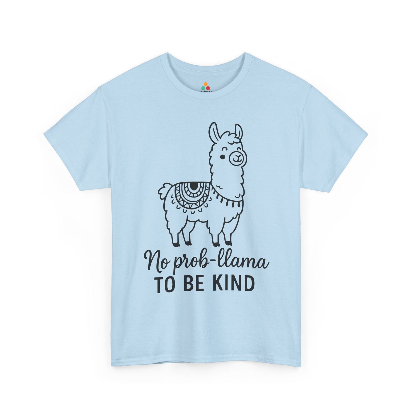 TEEZOCA no prob llama be kind Unity Day Unisex T-shirt No Prob-Llama To Be Kind Unity Day Anti-Bullying Awareness Unisex T-shirt | TEEZOCA 
