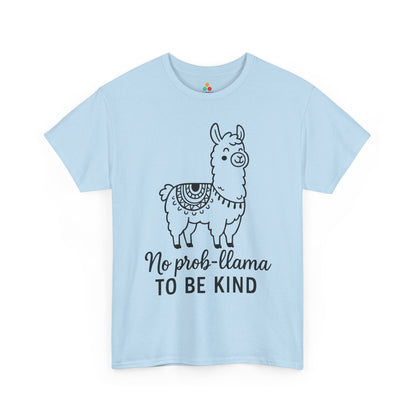 TEEZOCA no prob llama be kind Unity Day Unisex T-shirt No Prob-Llama To Be Kind Unity Day Anti-Bullying Awareness Unisex T-shirt | TEEZOCA 