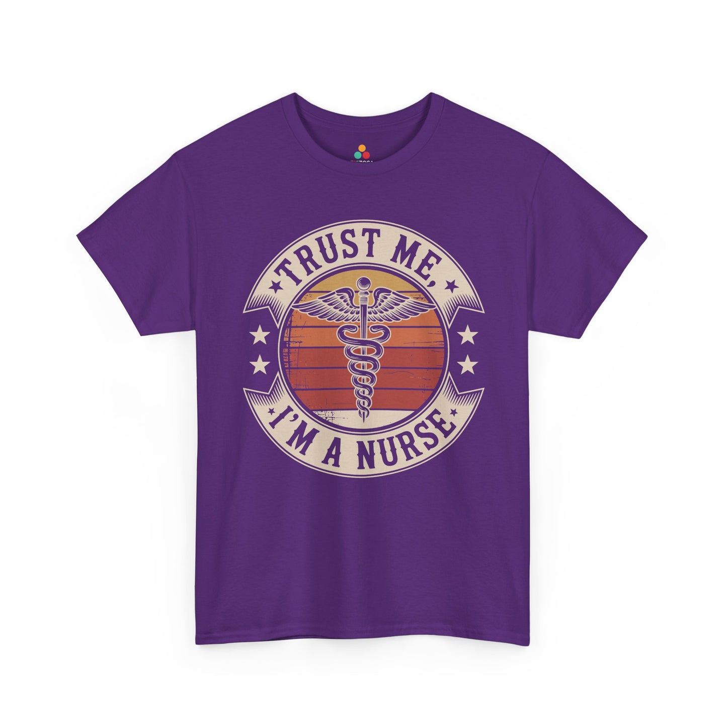 Trust Me I'm A Nurse Vintage Badge Unisex T-shirt | TEEZOCA 