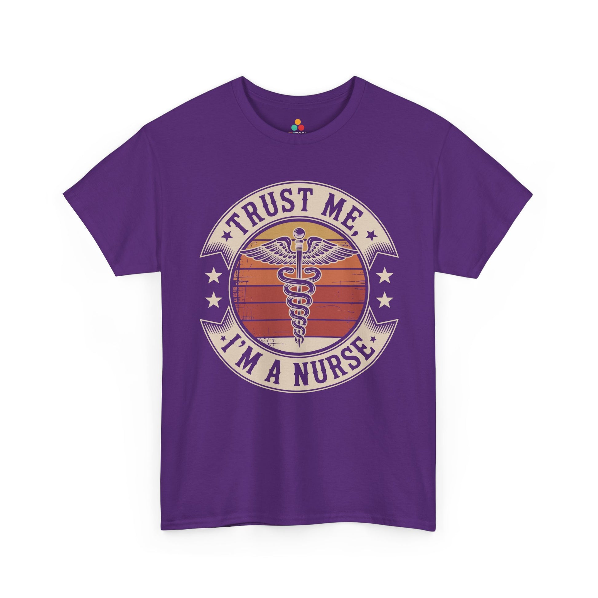 Trust Me I'm A Nurse Vintage Badge Unisex T-shirt | TEEZOCA 