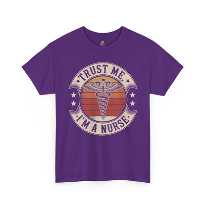 Trust Me I'm A Nurse Vintage Badge Unisex T-shirt | TEEZOCA 