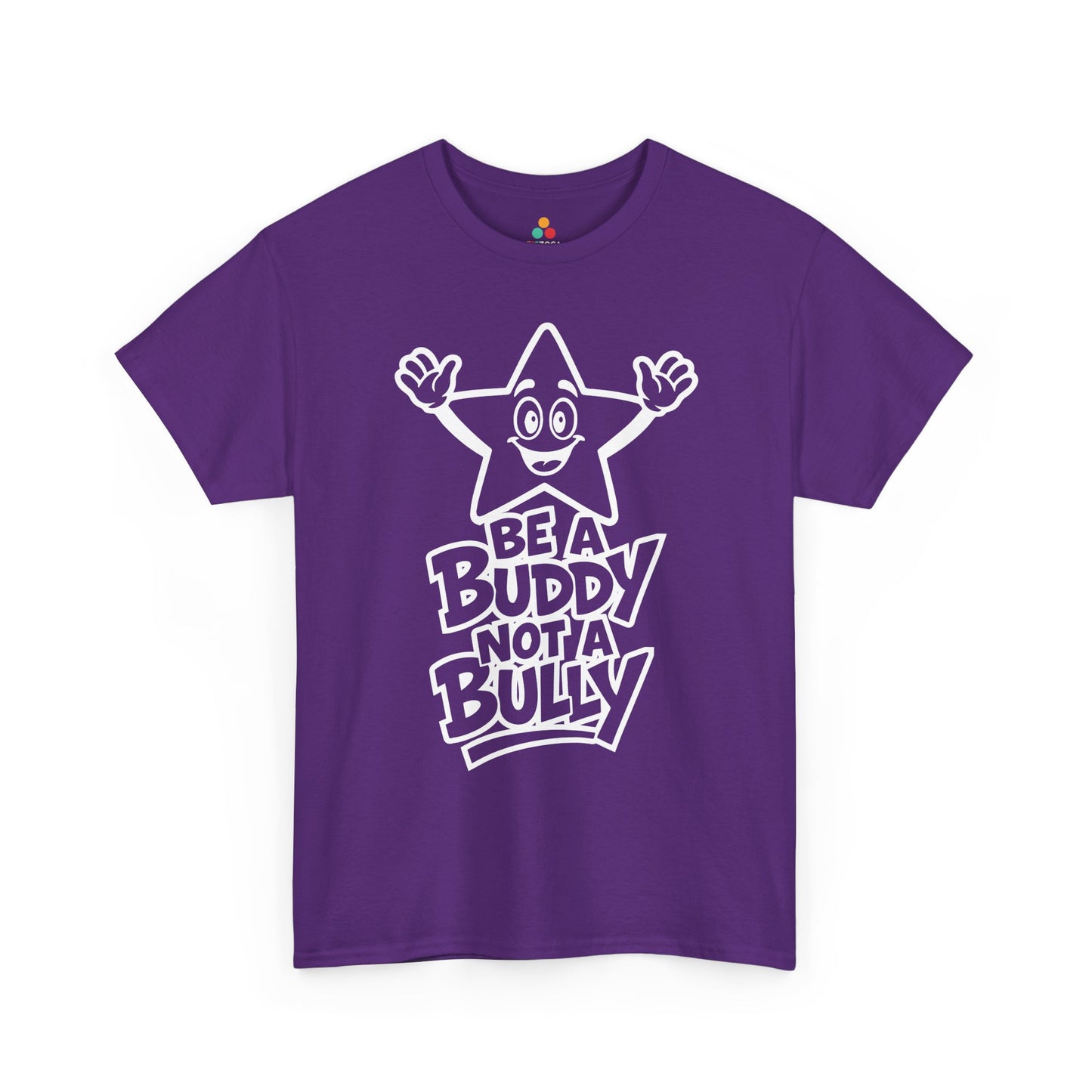 TEEZOCA orange Unity Day anti-bullying Unisex T-shirt. Be a Buddy Not a Bully Unity Day Anti-Bullying Message Unisex T-shirt | TEEZOCA 