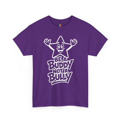 TEEZOCA orange Unity Day anti-bullying Unisex T-shirt. Be a Buddy Not a Bully Unity Day Anti-Bullying Message Unisex T-shirt | TEEZOCA 