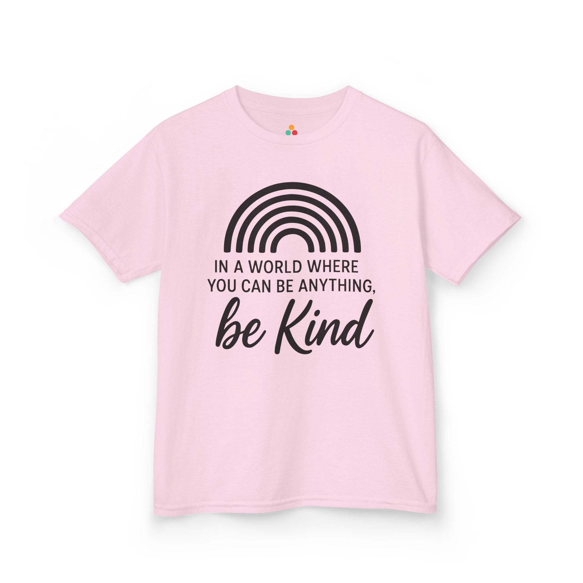 TEEZOCA orange Unity Day inclusive message Kids T-shirt Be Kind Rainbow Orange Unity Day Anti-Bullying Kids T-shirt | TEEZOCA 