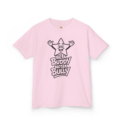 TEEZOCA orange Unity Day positivity slogan Kids T-shirt Be a Buddy Not a Bully Orange Unity Day Kids T-shirt | TEEZOCA 