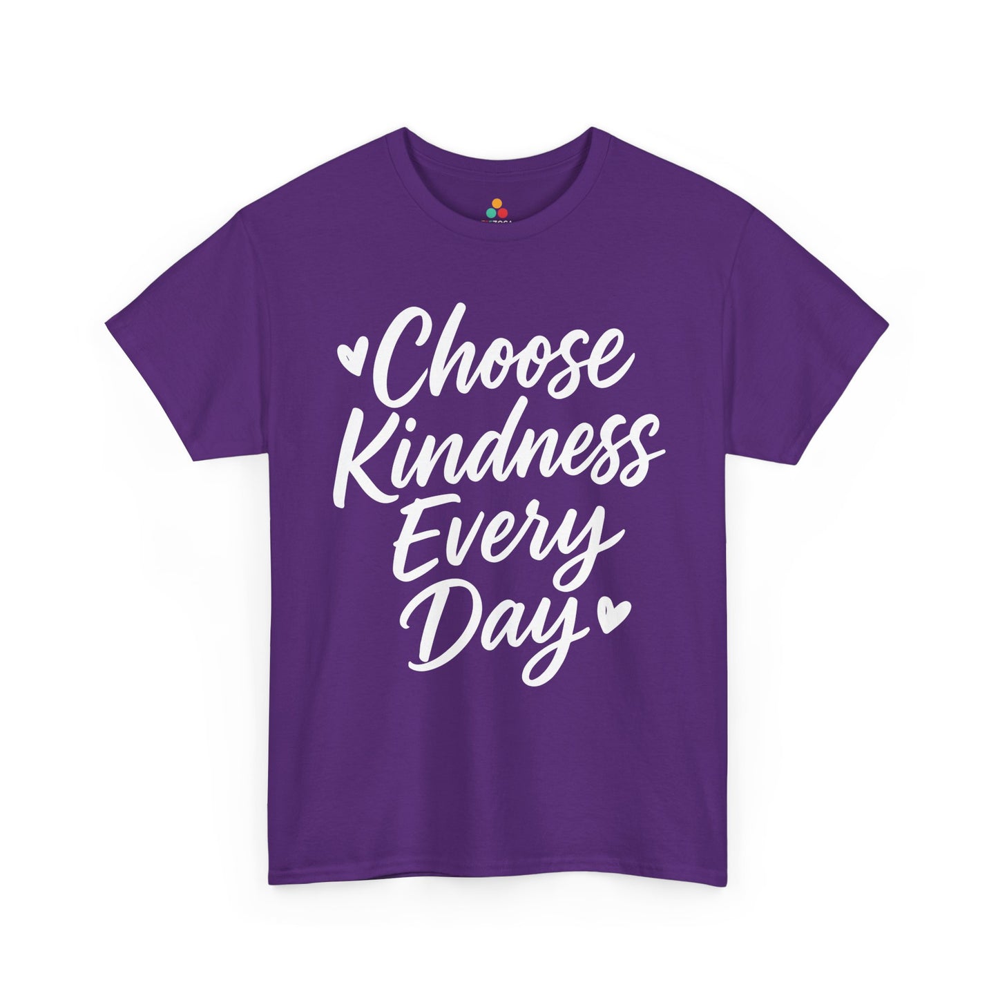 TEEZOCA orange anti-bullying Unisex T-shirt with Choose Kindness Every Day text Choose Kindness Every Day Unity Day Orange Unisex T-shirt | TEEZOCA 