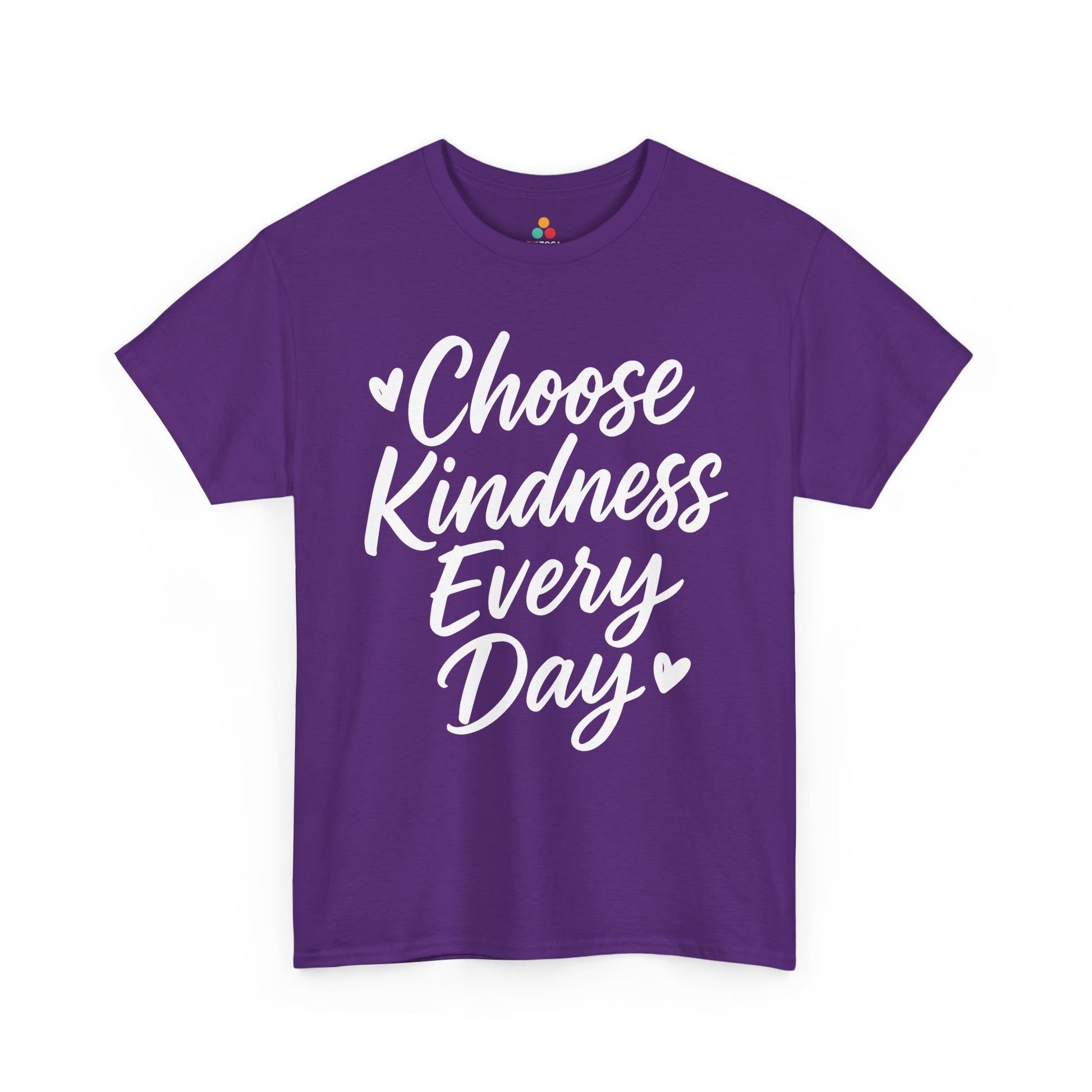 TEEZOCA orange anti-bullying Unisex T-shirt with Choose Kindness Every Day text Choose Kindness Every Day Unity Day Orange Unisex T-shirt | TEEZOCA 