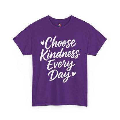 TEEZOCA orange anti-bullying Unisex T-shirt with Choose Kindness Every Day text Choose Kindness Every Day Unity Day Orange Unisex T-shirt | TEEZOCA 