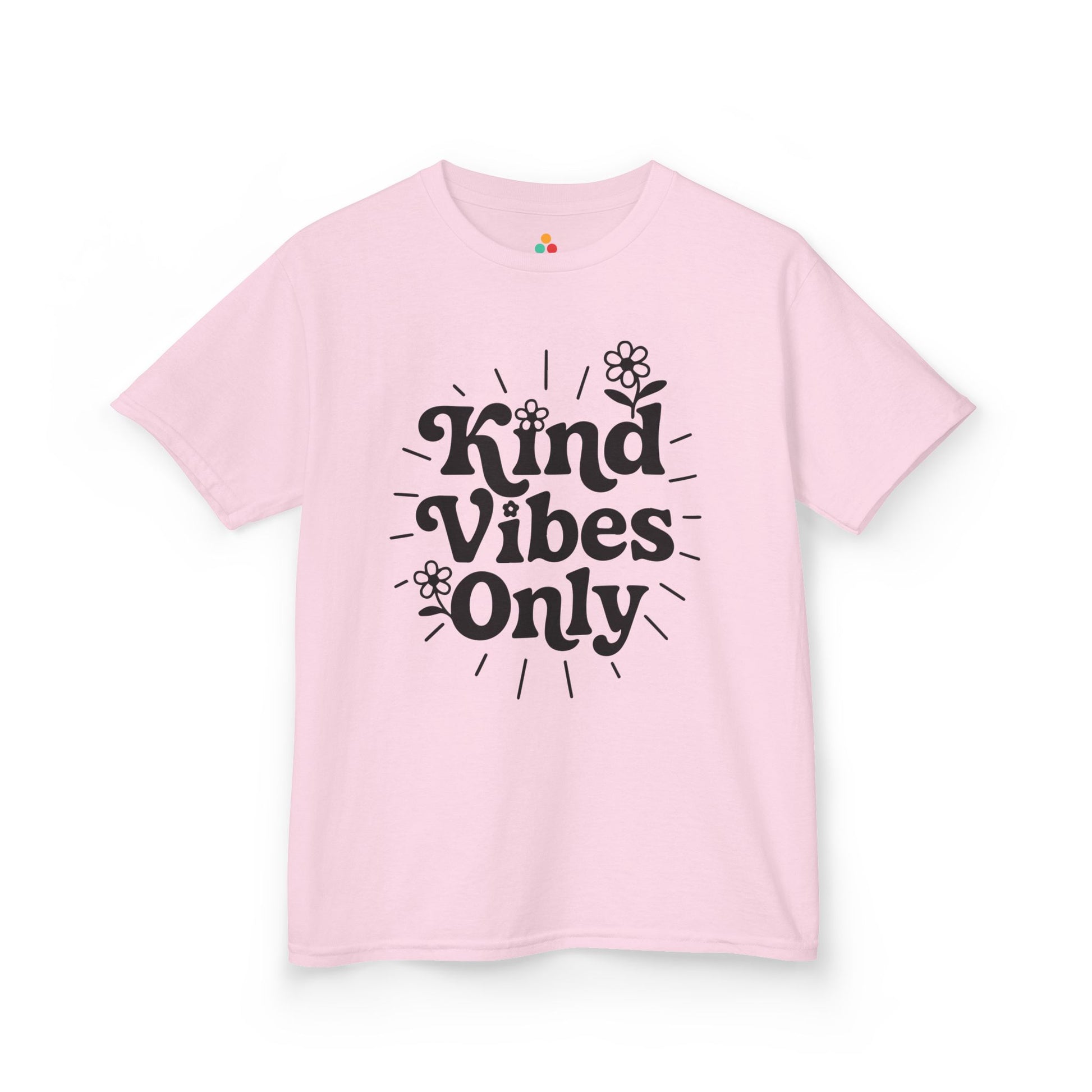TEEZOCA orange anti-bullying kindness design Kids T-shirt Kind Vibes Only Orange Unity Day Anti-Bullying Kids T-shirt | TEEZOCA 