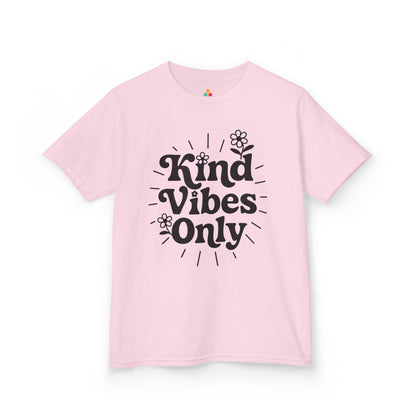 TEEZOCA orange anti-bullying kindness design Kids T-shirt Kind Vibes Only Orange Unity Day Anti-Bullying Kids T-shirt | TEEZOCA 