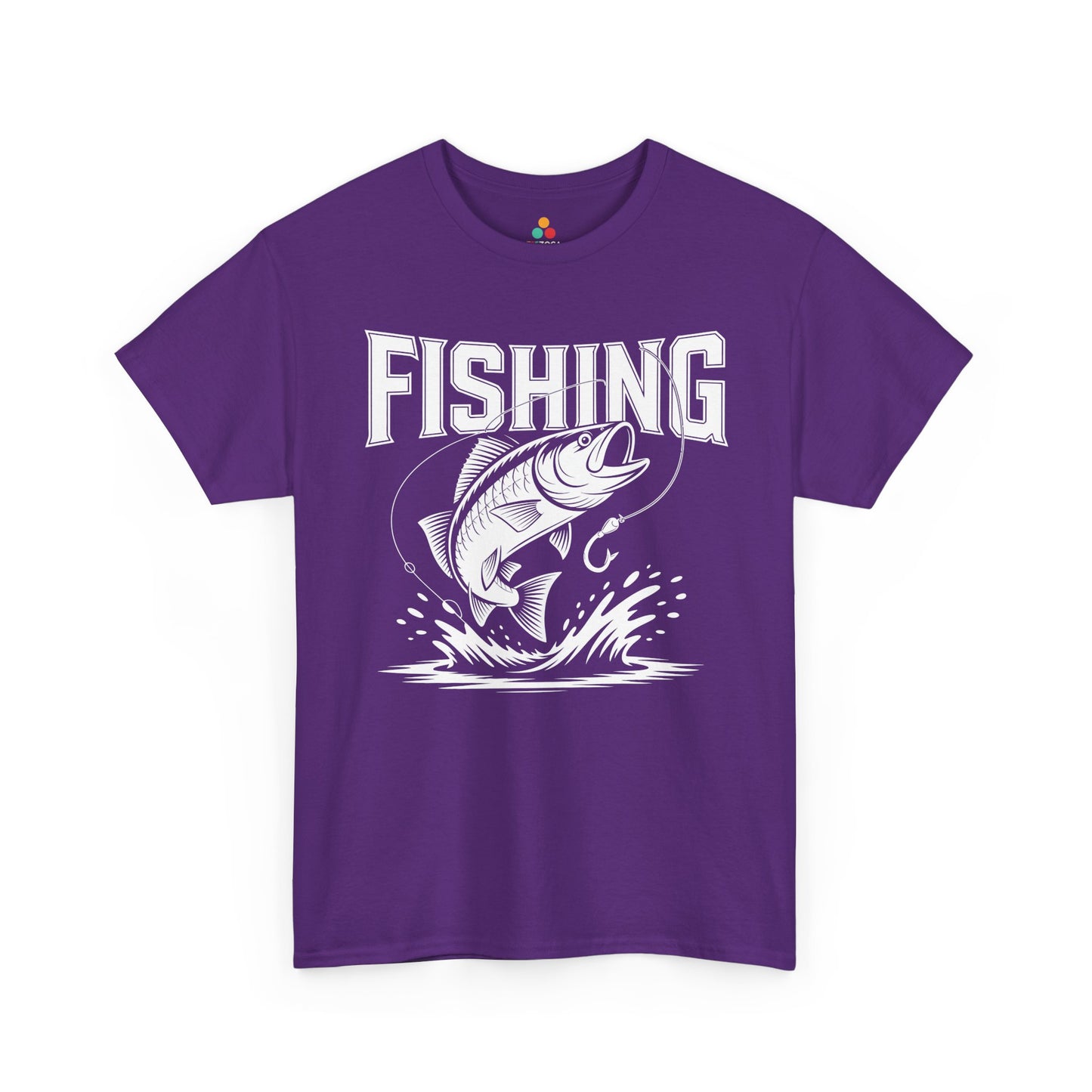 Bold Fishing Graphic Angler Style Unisex T-shirt | TEEZOCA 