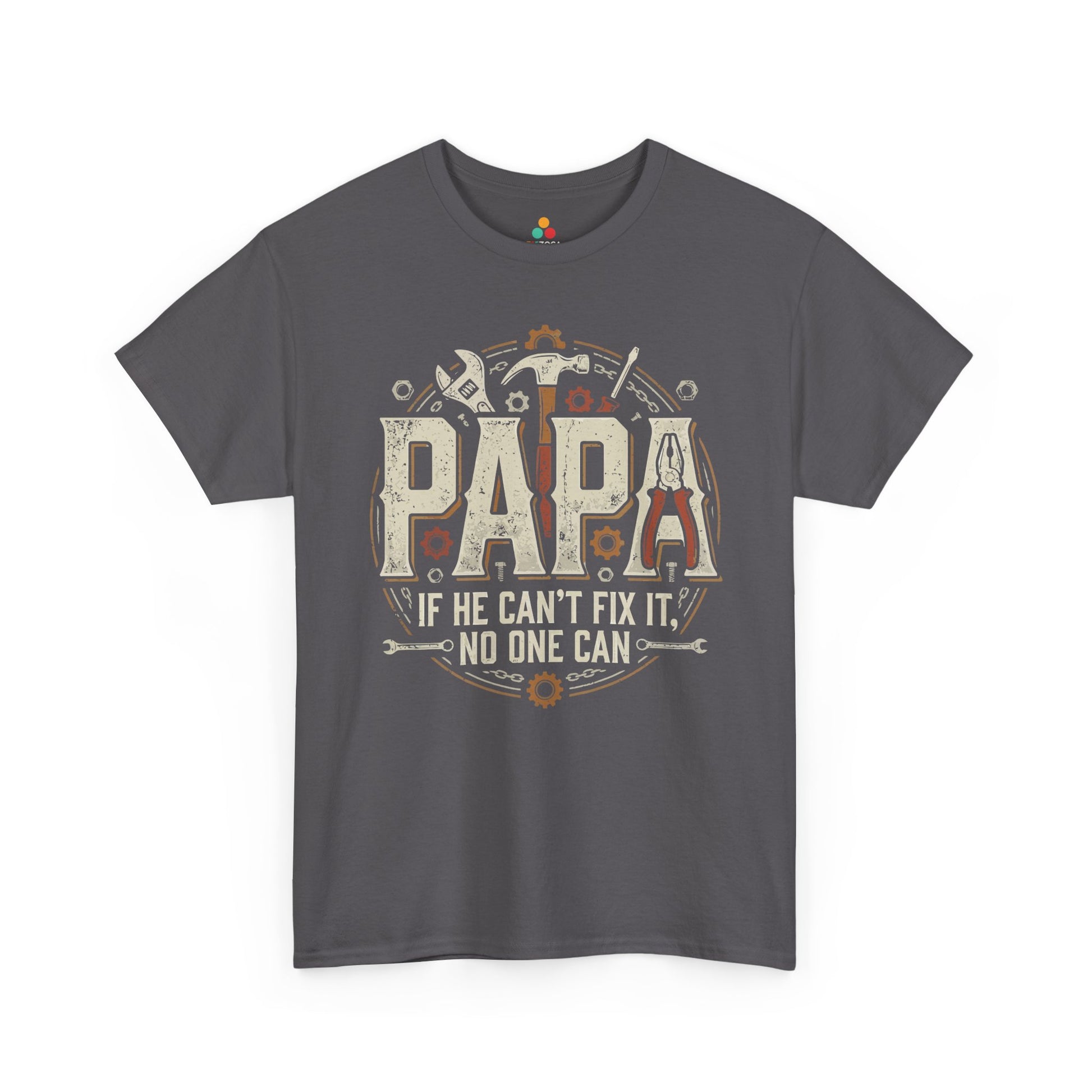 Funny Papa Mechanic If He Can’t Fix It No One Can T-shirt | TEEZOCA 