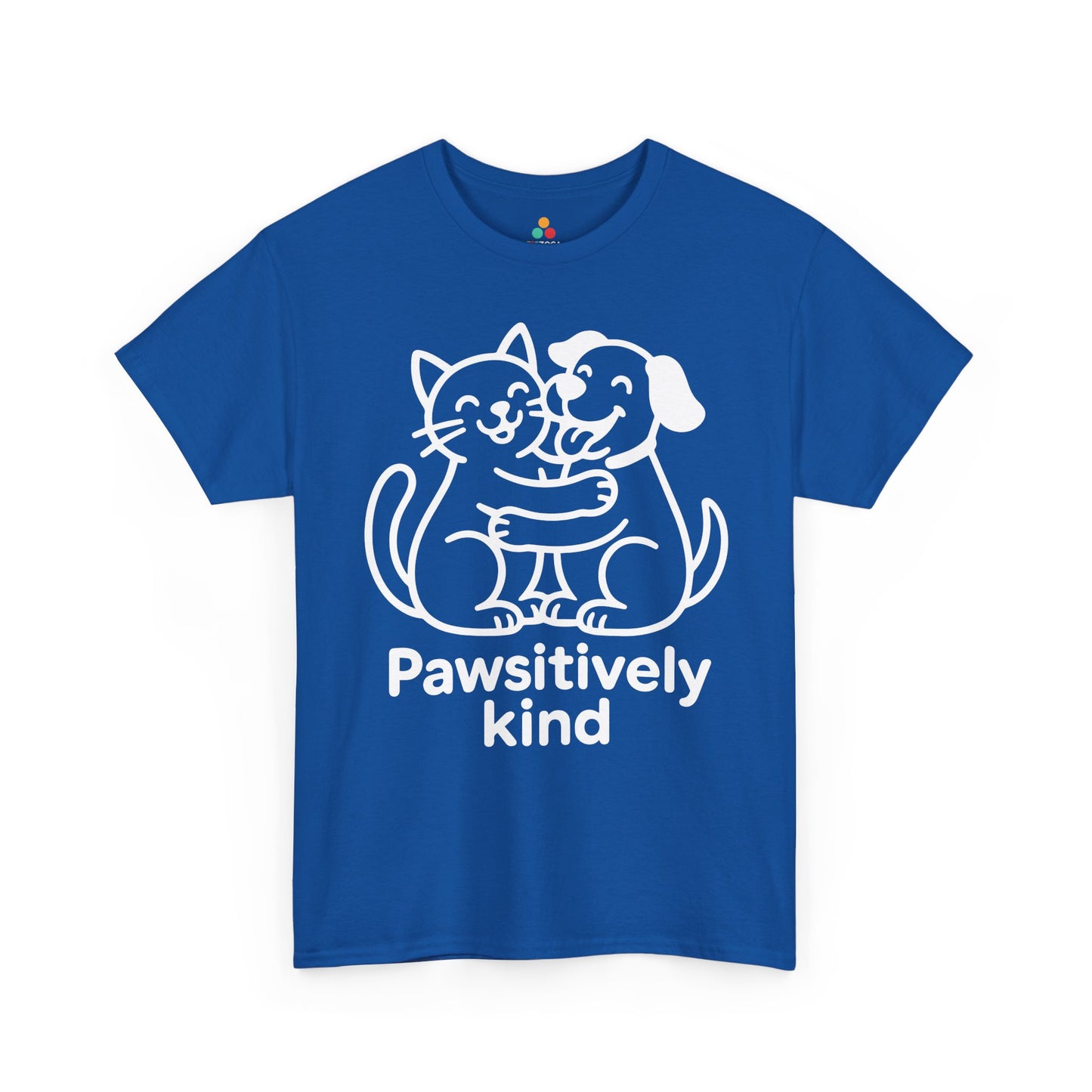 TEEZOCA pawsitively kind animal hug Unisex T-shirt Pawsitively Kind Unity Day Anti-Bullying Awareness Unisex T-shirt | TEEZOCA 