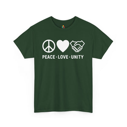 Peace Love Unity Unity Day Anti-Bullying Unisex T-shirt | TEEZOCA 