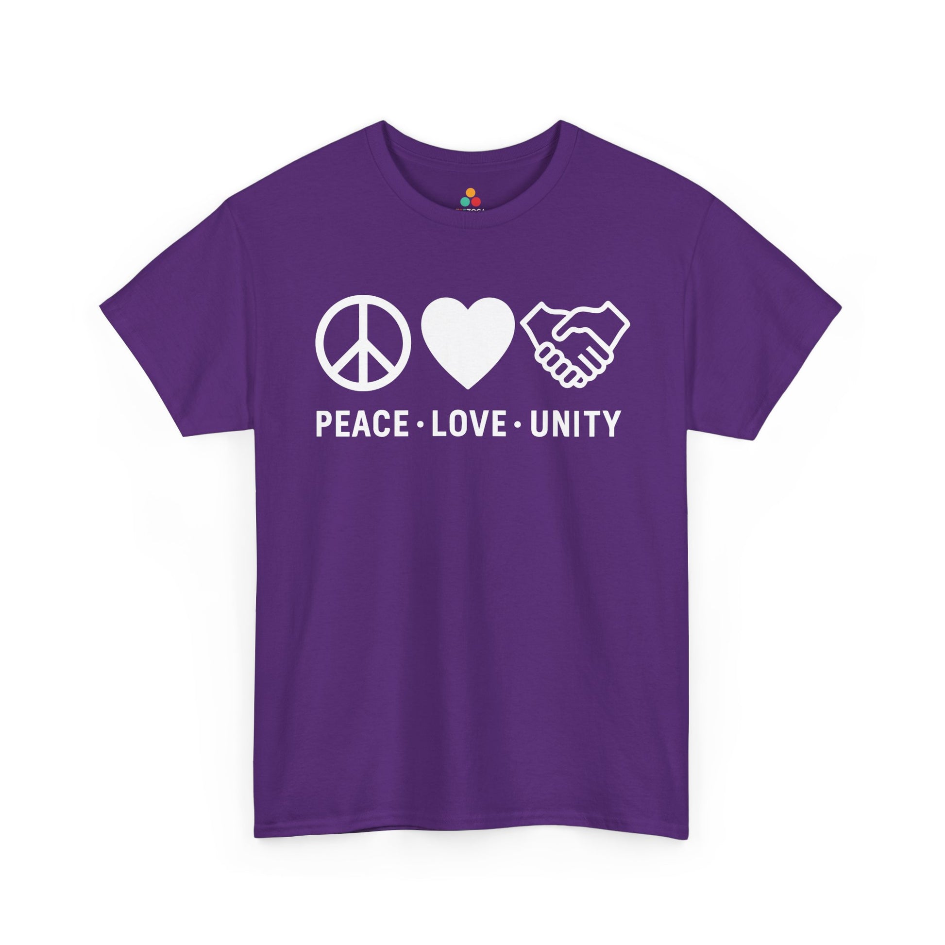 Peace Love Unity Unity Day Anti-Bullying Unisex T-shirt | TEEZOCA 