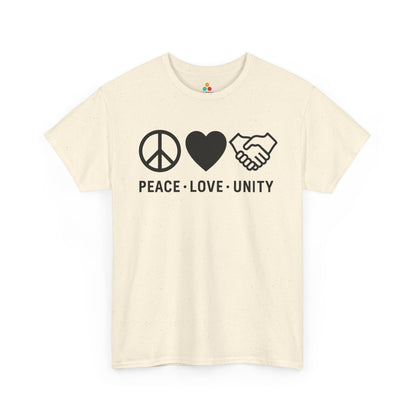 Peace Love Unity Unity Day Anti-Bullying Unisex T-shirt | TEEZOCA 