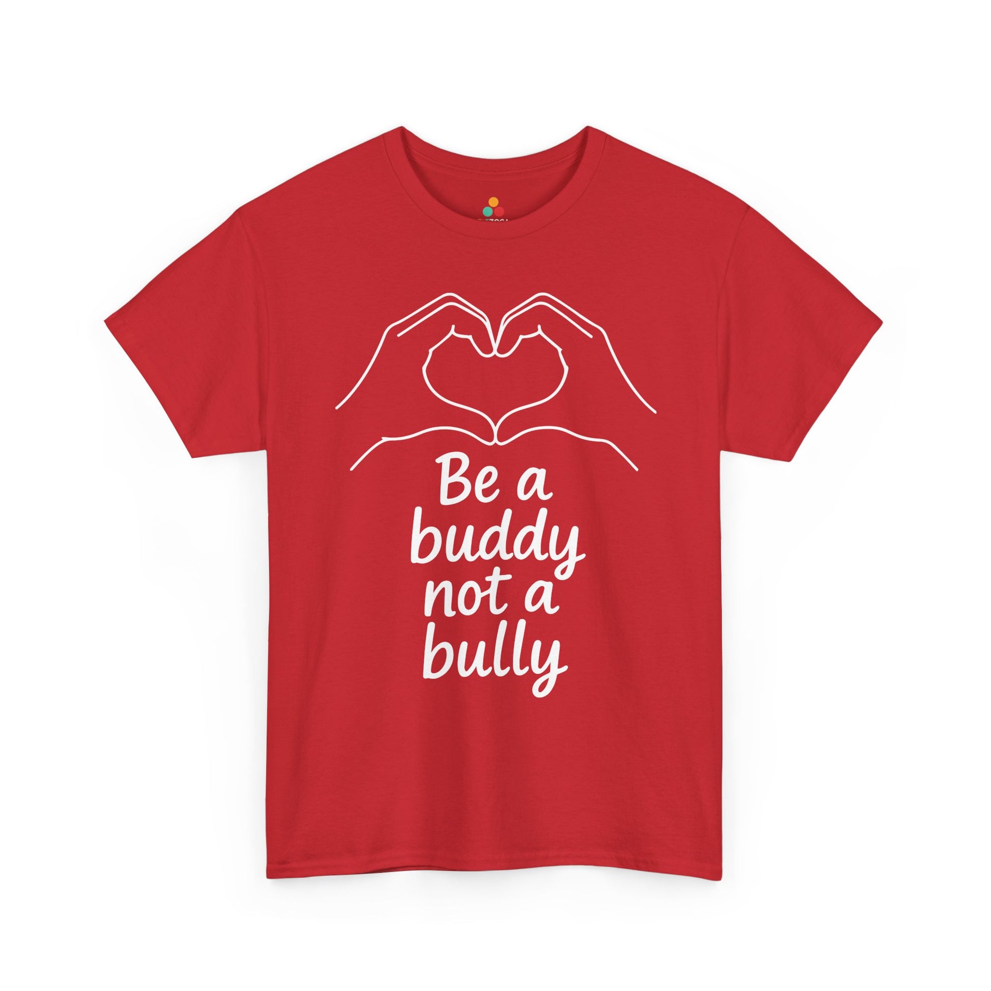 TEEZOCA positive buddy message Unisex T-shirt Be a Buddy Not a Bully Unity Day Anti-Bullying Message Unisex T-shirt | TEEZOCA 