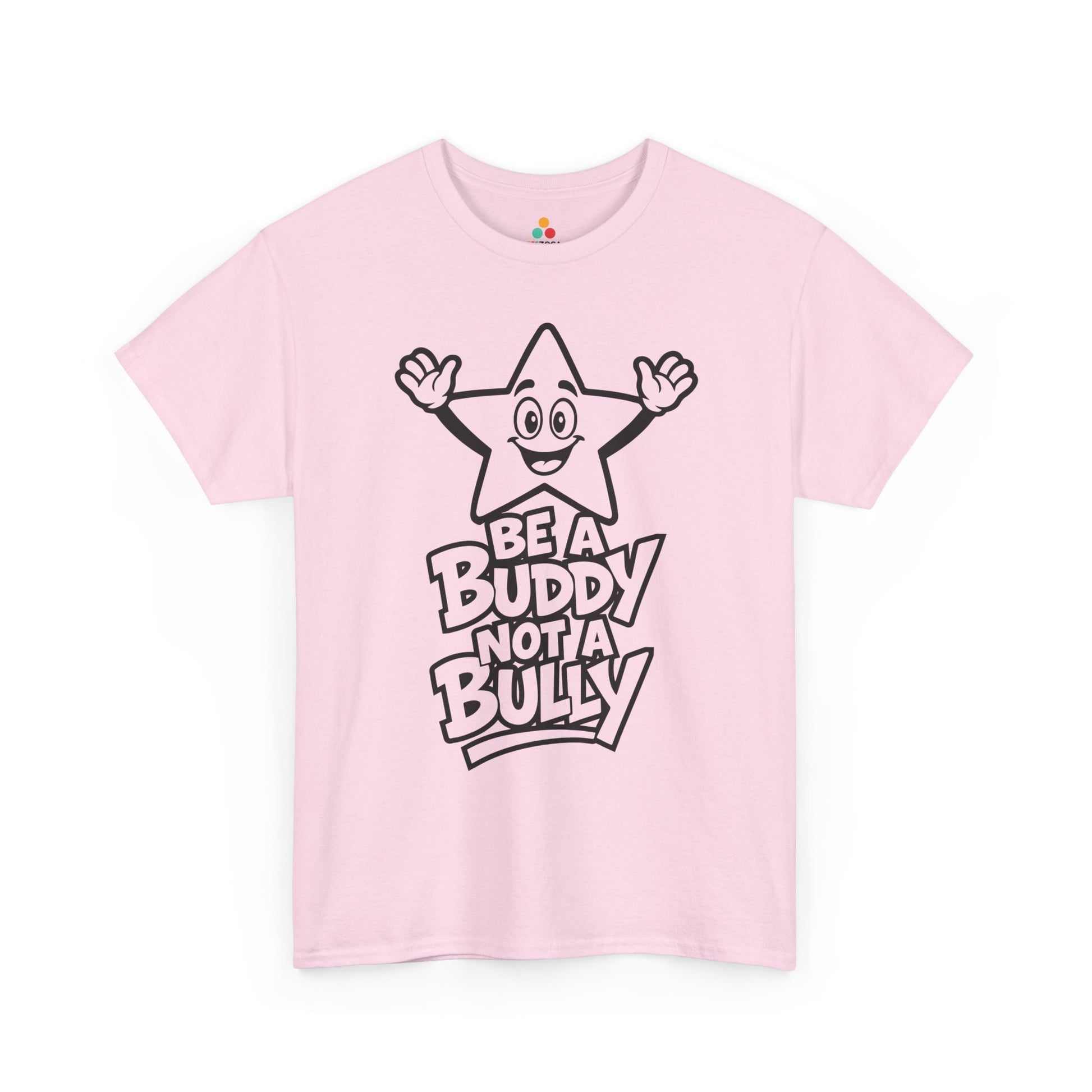 TEEZOCA positive kindness graphic Unisex T-shirt. Be a Buddy Not a Bully Unity Day Anti-Bullying Message Unisex T-shirt | TEEZOCA 