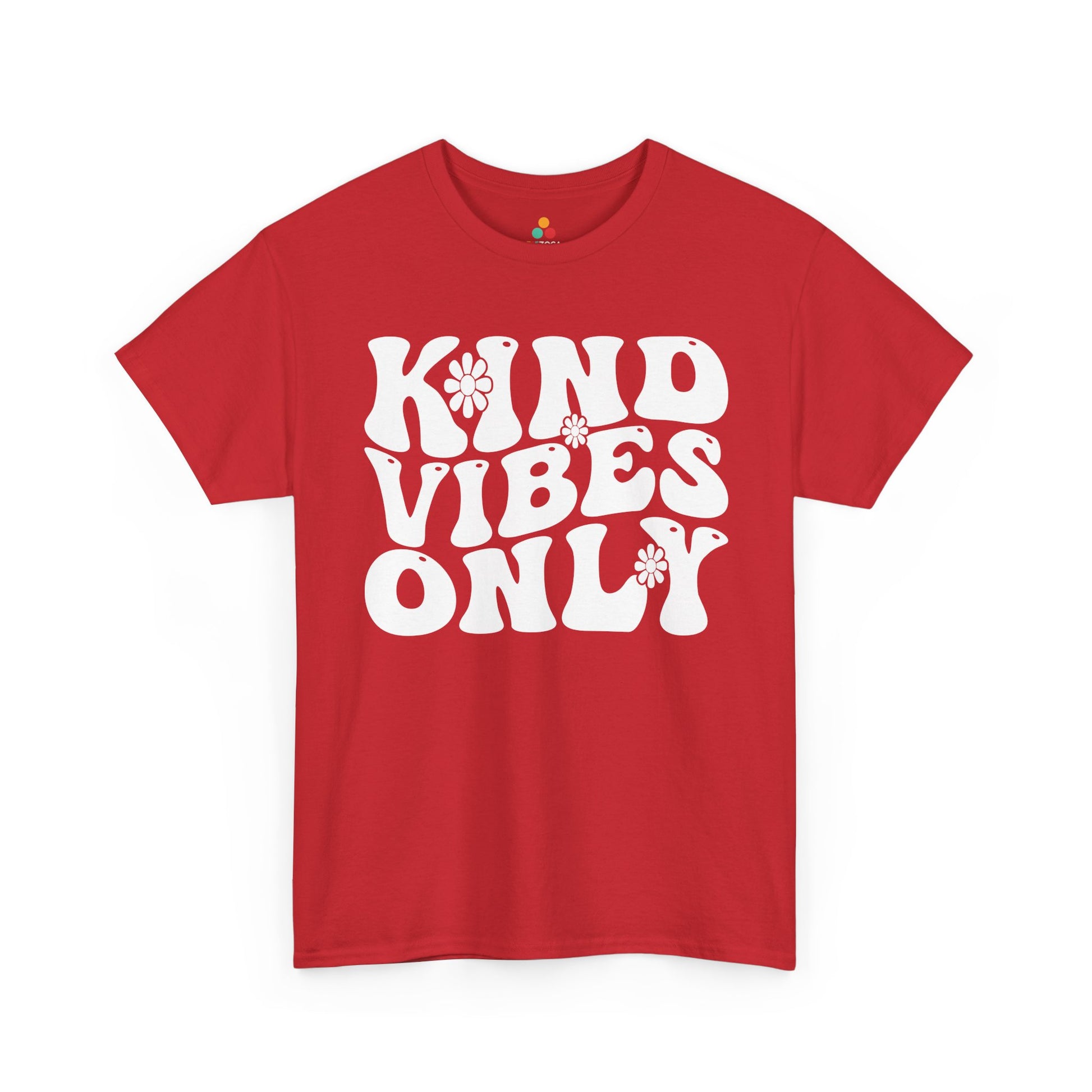 TEEZOCA positivity theme Unisex T-shirt kindness unity graphic Kind Vibes Only Unisex T-Shirt | Unity Day Kindness Anti-Bullying Tee | TEEZOCA 