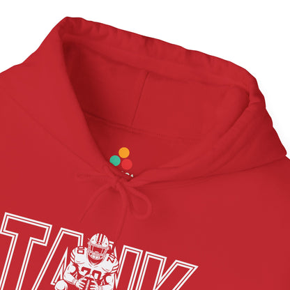 Tank Football Power Graphic Unisex Heavy Blend Hoodie | TEEZOCA 