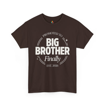 Promoted to Big Brother 2026 Graphic Unisex T-shirt – Funny Gift | TEEZOCA 