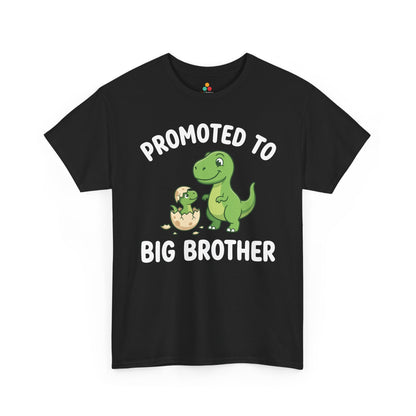 Promoted to Big Brother Dinosaur Funny Announcement Unisex T-shirt | TEEZOCA 
