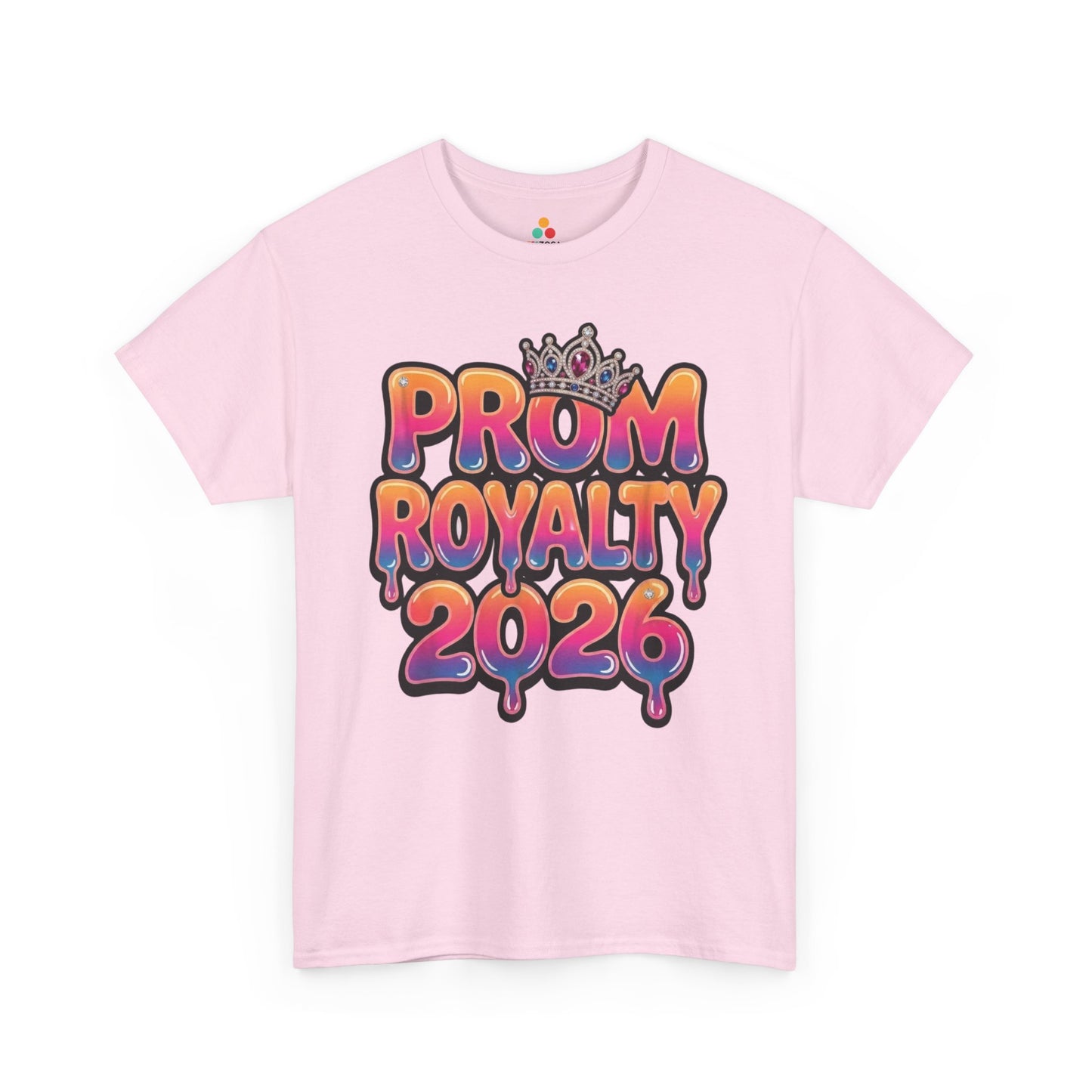 Prom Royalty 2026 Aesthetic Graphic Unisex T-shirt – Matching Squad | TEEZOCA 