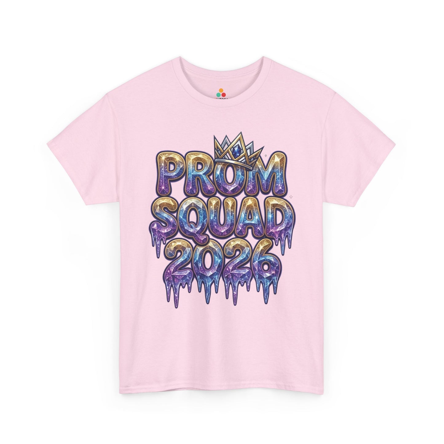 Prom Squad 2026 Aesthetic Graphic Unisex T-shirt – Matching Friends | TEEZOCA 