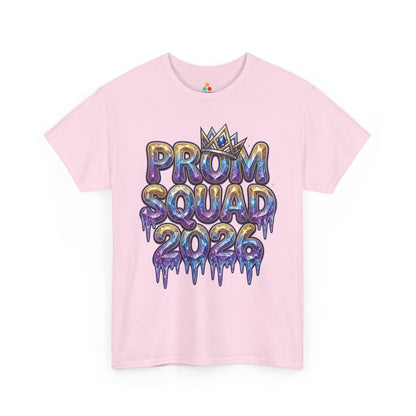 Prom Squad 2026 Aesthetic Graphic Unisex T-shirt – Matching Friends | TEEZOCA 
