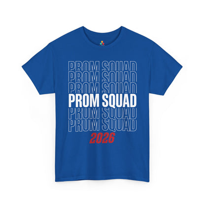 Prom Squad 2026 Shirt Matching Group Funny Unisex T-shirt | TEEZOCA 