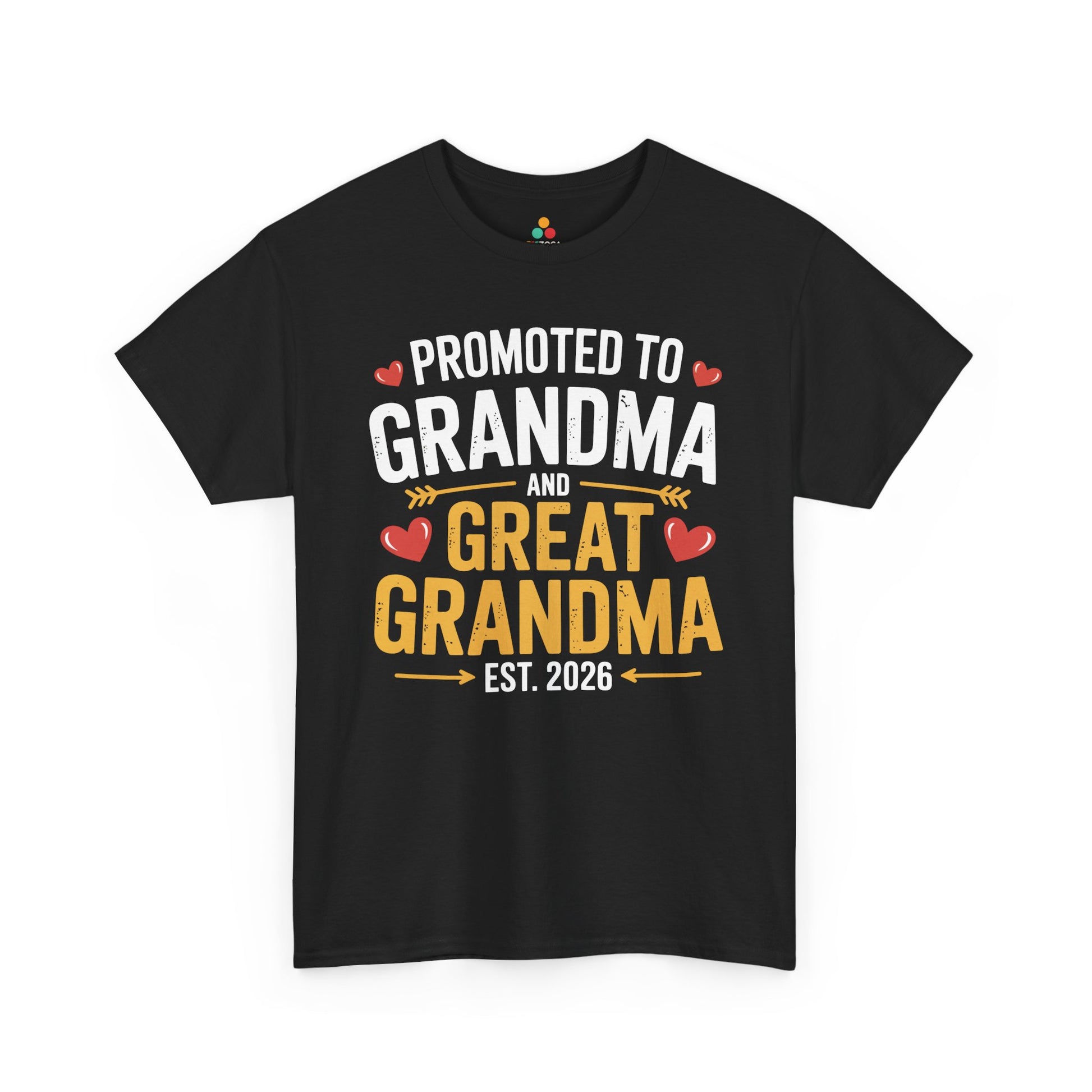 Promoted to Grandma Women's T-shirt Mother's Day Gift New Grandma | TEEZOCA 
