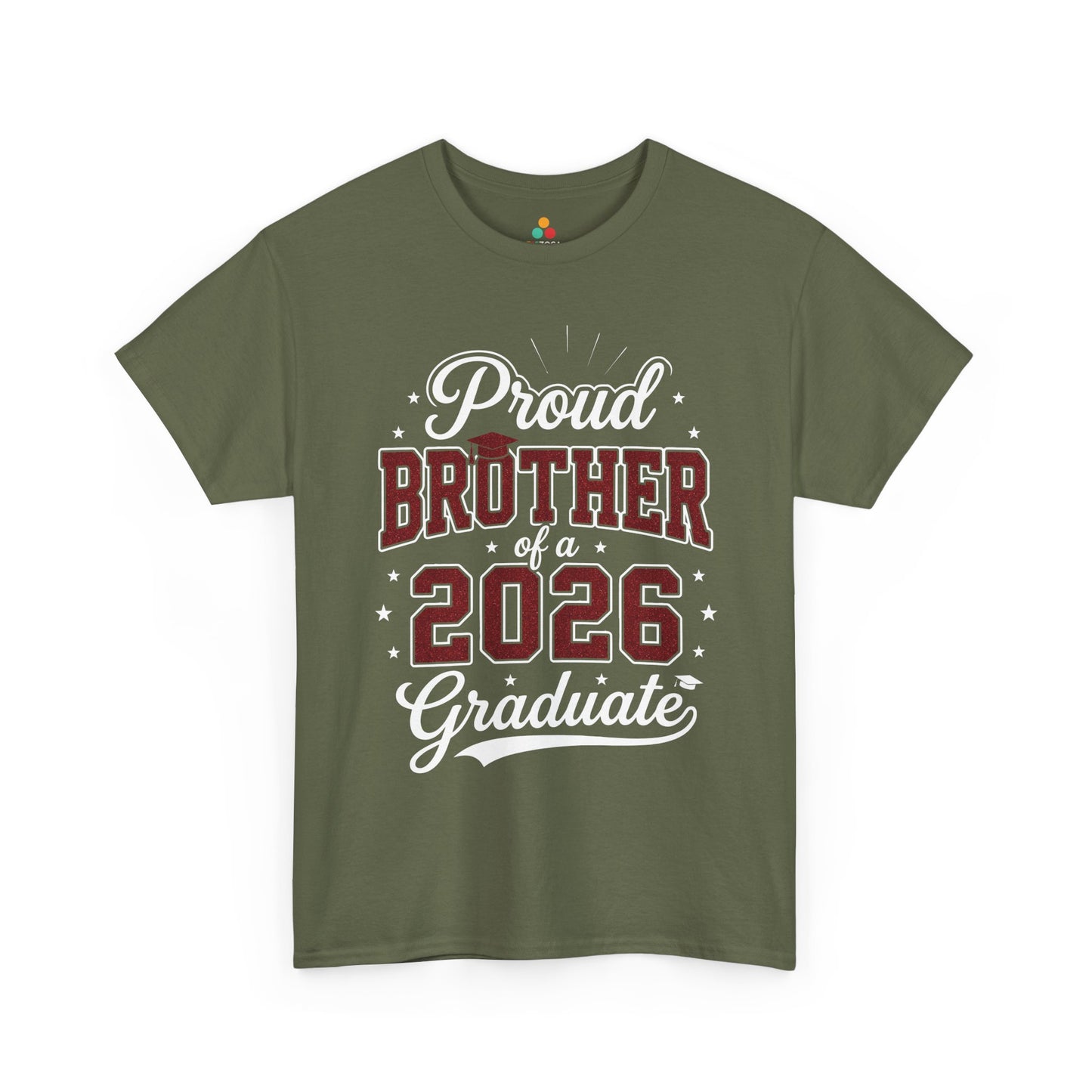 Proud Brother of a 2026 Graduate Unisex T-shirt Graduation Gift | TEEZOCA 