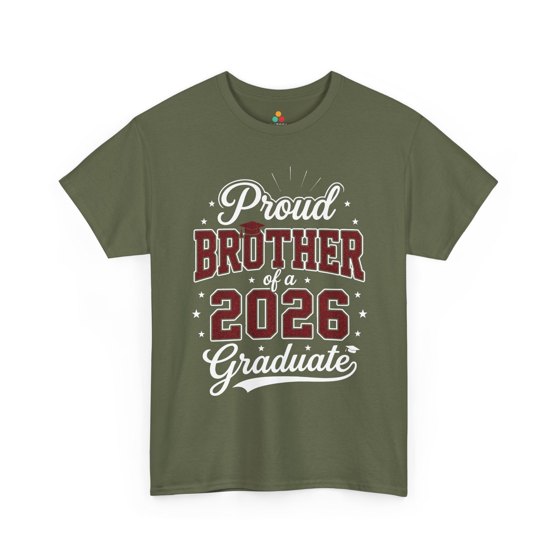 Proud Brother of a 2026 Graduate Unisex T-shirt Graduation Gift | TEEZOCA 