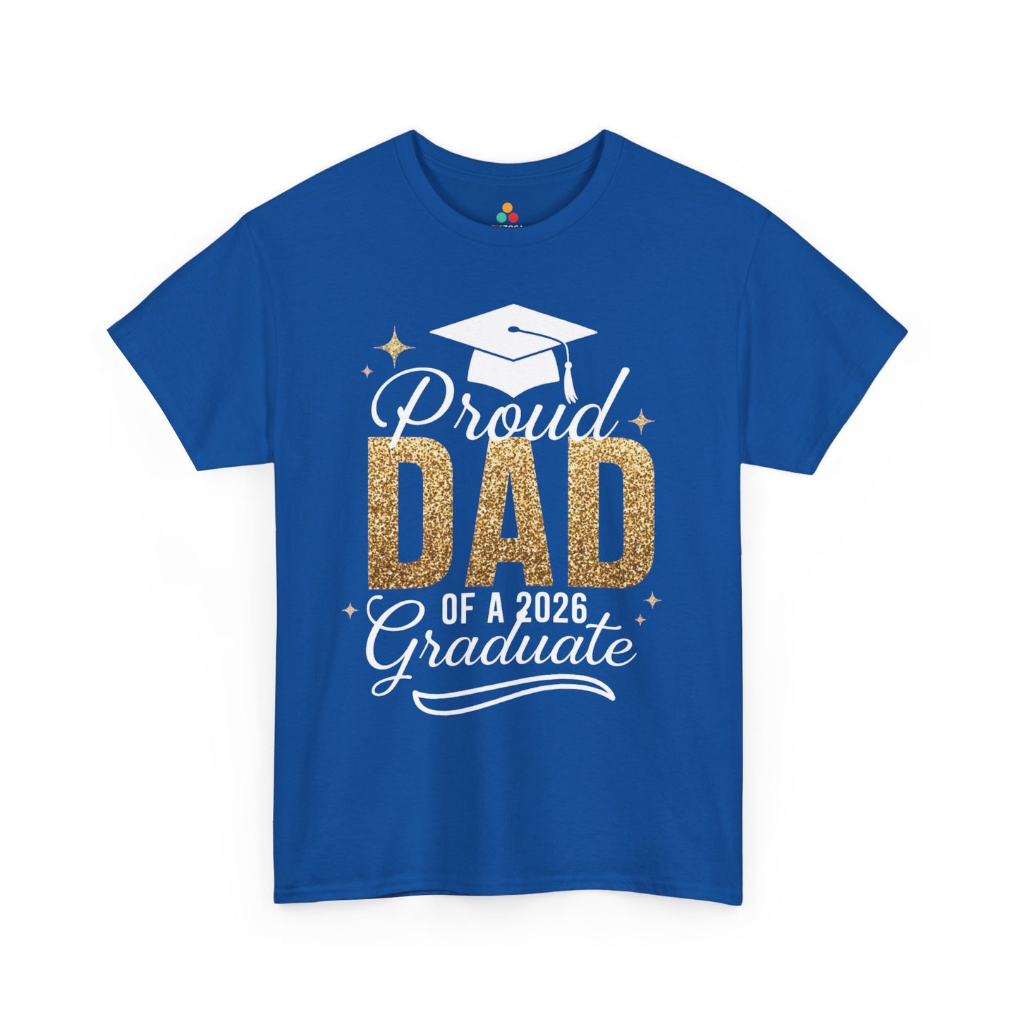 Proud Dad of a 2026 Graduate Graphic Unisex T-shirt – Graduation Gift | TEEZOCA 