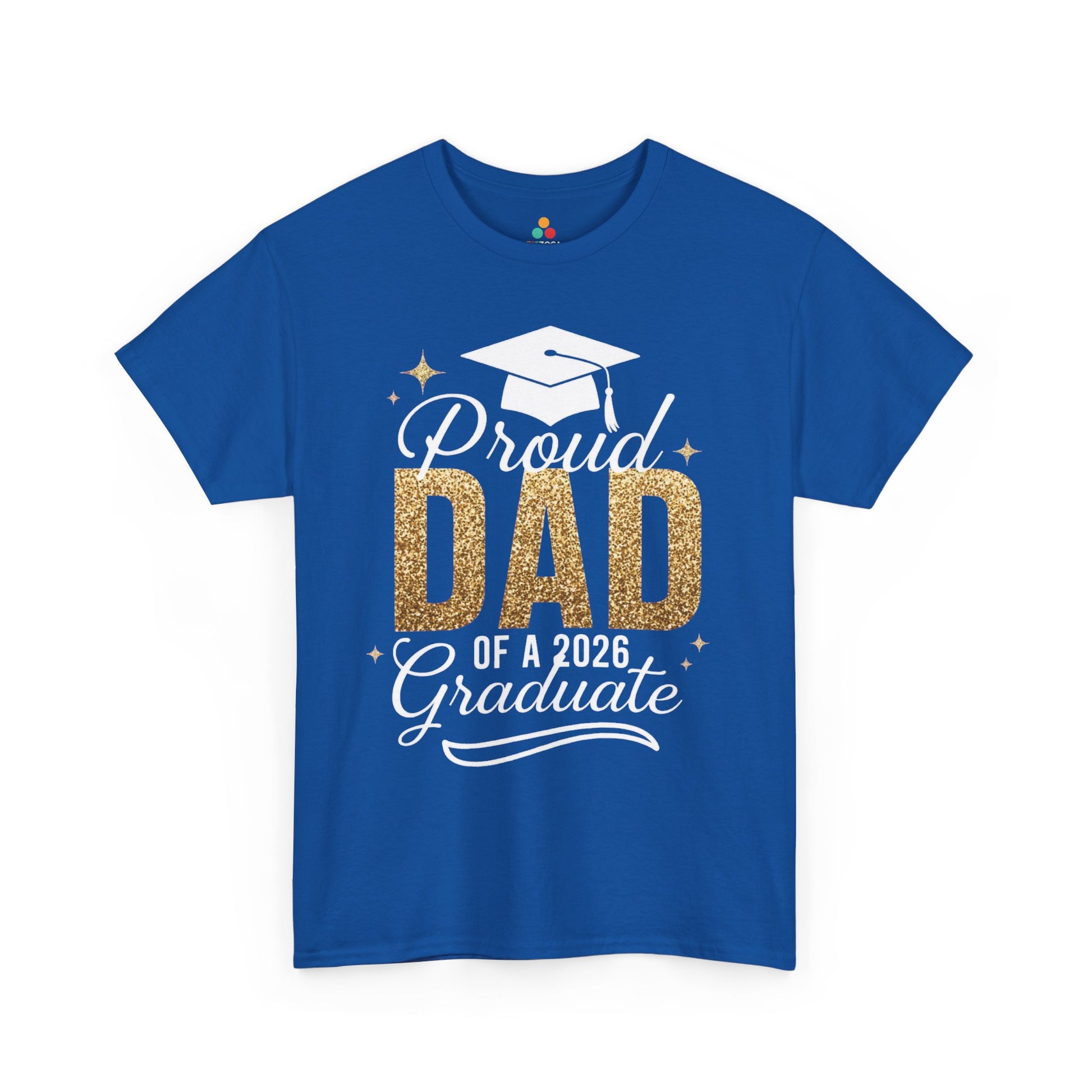 Proud Dad of a 2026 Graduate Graphic Unisex T-shirt – Graduation Gift | TEEZOCA 