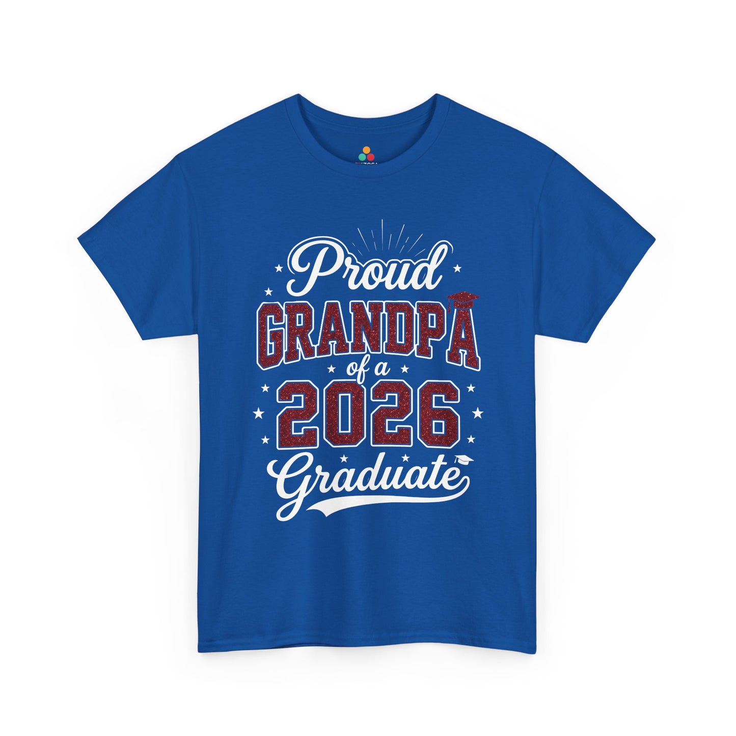 Proud Grandpa of a 2026 Graduate Unisex T-shirt Gift | TEEZOCA 