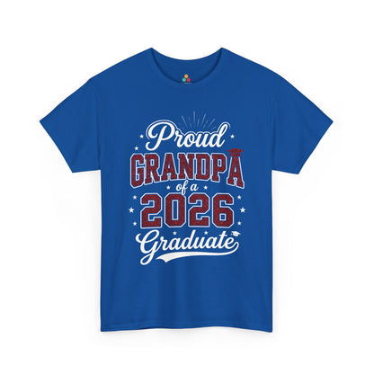 Proud Grandpa of a 2026 Graduate Unisex T-shirt Gift | TEEZOCA 