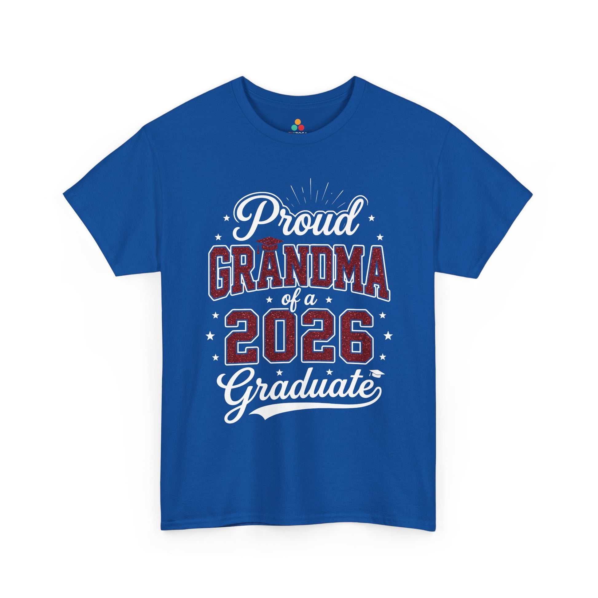 Proud Grandma of a 2026 Graduate Unisex T-shirt Gift | TEEZOCA 
