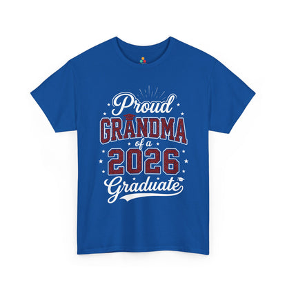 Proud Grandma of a 2026 Graduate Unisex T-shirt Gift | TEEZOCA 