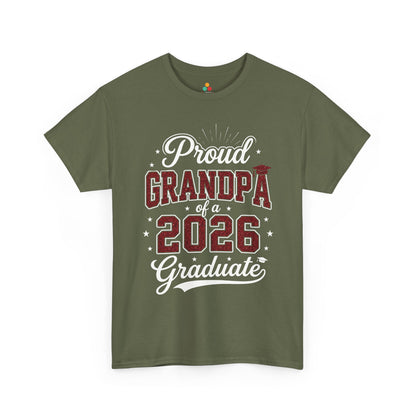 Proud Grandpa of a 2026 Graduate Unisex T-shirt Gift | TEEZOCA 